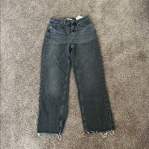 ZARA dark grey baggy jeans